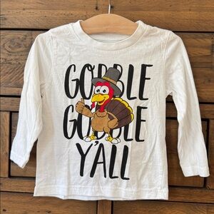 Thanksgiving Shirt - GOBBLE GOBBLE Y’ALL Toddler size 3T